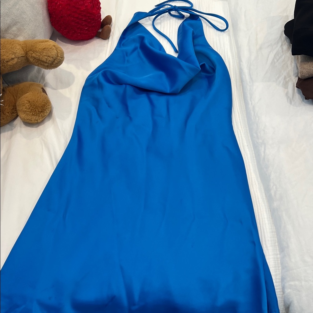 Lovers + Friends Bright Blue Dress